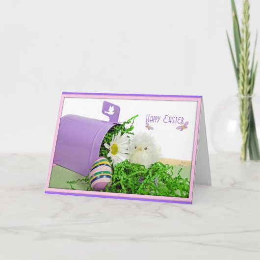 Paaschick Feestdagen Kaart (Voorkant)