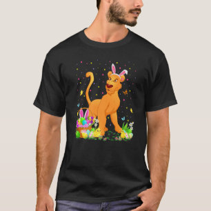 PaasCougar Bunny Eghg-jachtcoupaar Pasen T-shirt