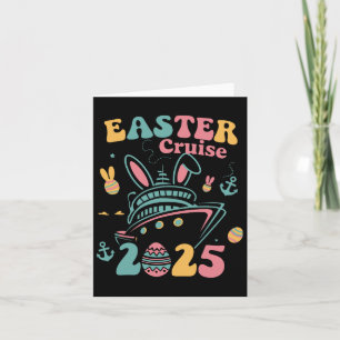 Paascruise 2025 Bunny Cruiseschip Pasen Familie Kaart