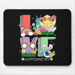 Paasdag Chick Optometrie Love Optician Sight Squad Muismat
