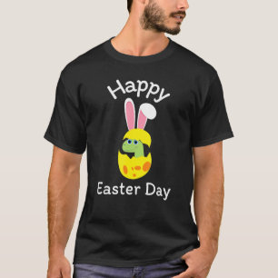 Paasdag dinosaurus Bunny ars Egg 2022 Dino voor B T-shirt