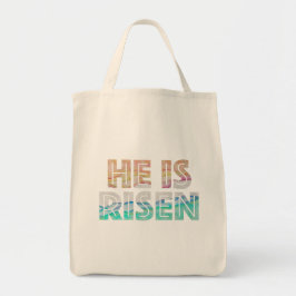 Paasdag - Hij is gerezen Tote Bag