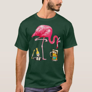 Paasdag van de bier Flamingo Drink kostuum T-shirt