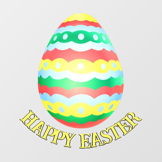 Paasdecalen - Aangepaste paasvensterklessen Raamsticker (Vel)