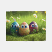 paasdeken fleece deken (Voorkant (Horizontaal))