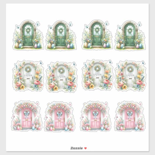 Paasdeuren Sticker (Vel)