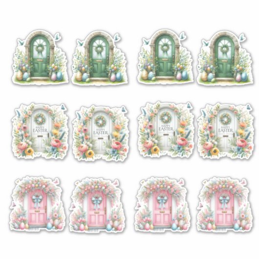 Paasdeuren Sticker (Voorkant)