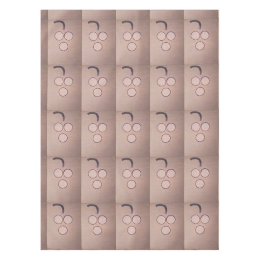 PAASDINER met DRUIVEN Tafelkleed (Voorkant)