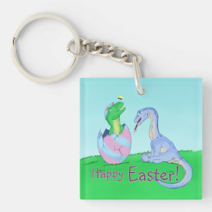 Paasdinos Sleutelhanger