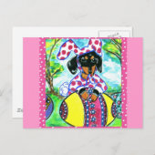 Paasdoek Feestdagenkaart (Voorkant / Achterkant)