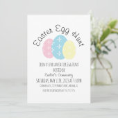 Paaseeierstuntlentevienbrochure Kaart (Staand voorkant)