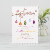 Paasegel - Mobiele uitnodiging (Staand voorkant)