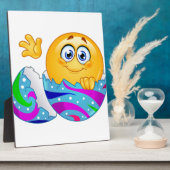 Paasei Emoji Fotoplaat (Zijkant)