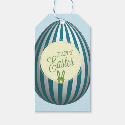 Paasei Gift Label Cadeaulabel (Voorkant)