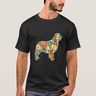 Paasei Goud Retriever Hond Pasen Dag Kinderen Me T-shirt