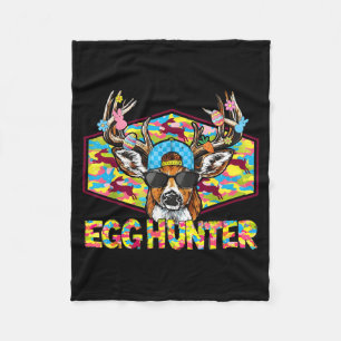 Paasei Jager Pasen Hert Camo Buck Zonnebril Jongen Fleece Deken