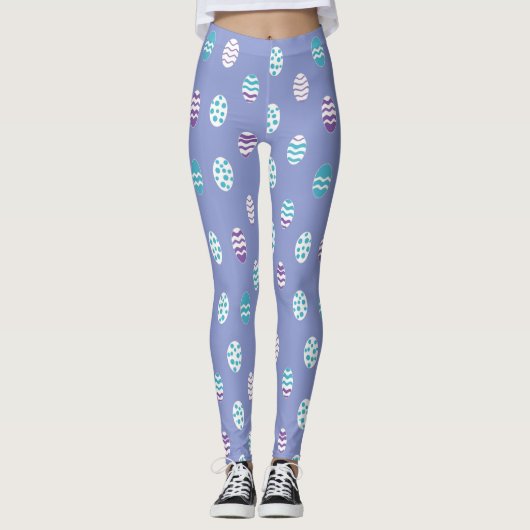 Paasei/lentepastel Leggings (Voorkant)