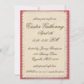 paasei met viooltjes kaart (Voorkant)