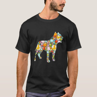 Paasei Pitbull Hond Paasdak Kinderen Mannen Vrouwe T-shirt