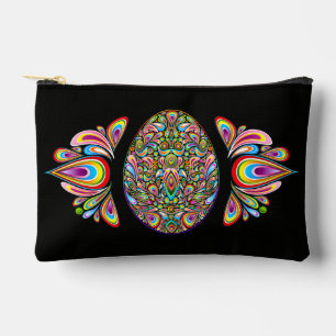 Paasei Psychedelisch Design Kids Biologisch T-shir Etui