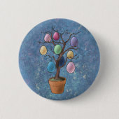 Paaseiboom Ronde Button 5,7 Cm (Voorkant)