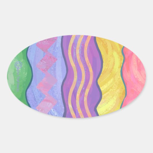 Paaseieren 1 Sticker (Voorkant)