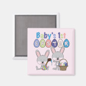 Paaseieren, 1e paasdag T-shirts en cadeautjes Magneet (Voorkant / Achterkant)