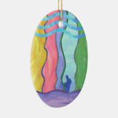 Paaseieren 3 keramisch ornament (Rechts)