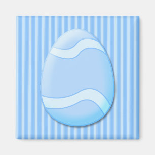 Paaseieren (blauw) Magnet Magneet