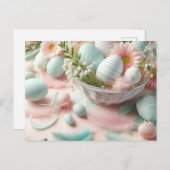 Paaseieren Briefkaart (Voorkant / Achterkant)