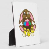 Paaseieren Bunny Fotoplaat (Zijkant)