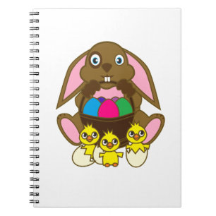 Paaseieren Bunny Notitieboek