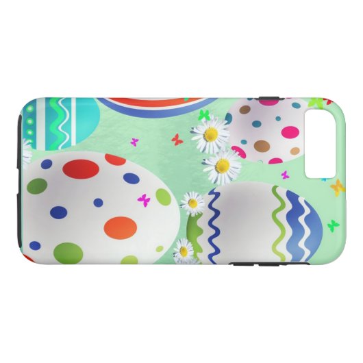 Paaseieren Case-Mate iPhone Case (Achterkant (Horizontaal))