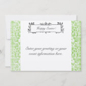  paaseieren Dogwood Kaart (Achterkant)