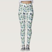 Paaseieren en -bladeren leggings (Voorkant)
