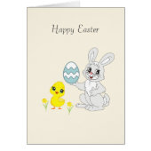 Paaseieren en bunny (Voorkant)