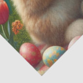 Paaseieren en Bunny Rabbit Tissue Paper Tissuepapier (Detail)