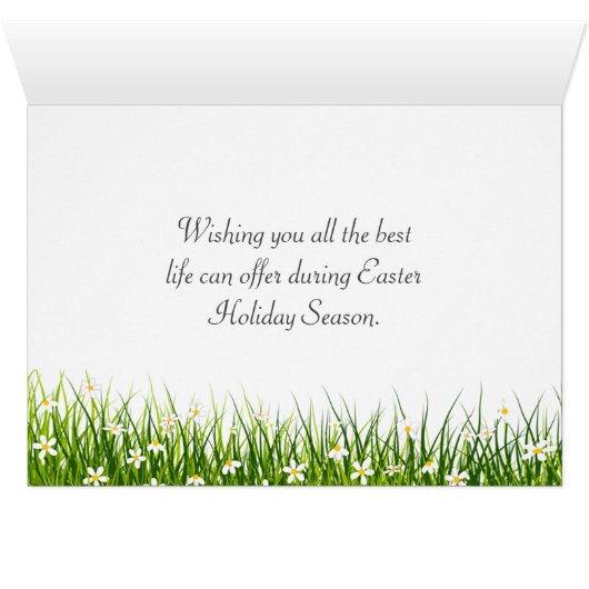 Paaseieren en kippen met bloemen (Binenzijde Horizontaal (Onderkant))