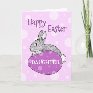 Paaseieren Happy Easter Daughter Feestdagen Kaart