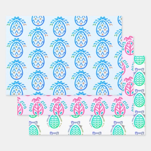 Paaseieren Inpakpapier Vel (Set)