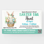 Paaseieren Jacht School of Kerk Fondsenwervingsact Spandoek (Horizontaal)