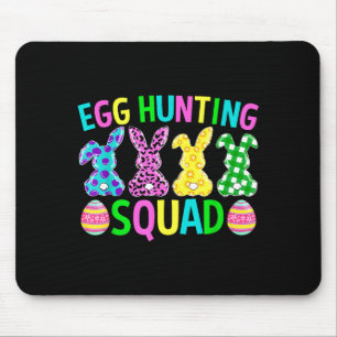 Paaseieren jacht squad bemanning familie gelukkige muismat