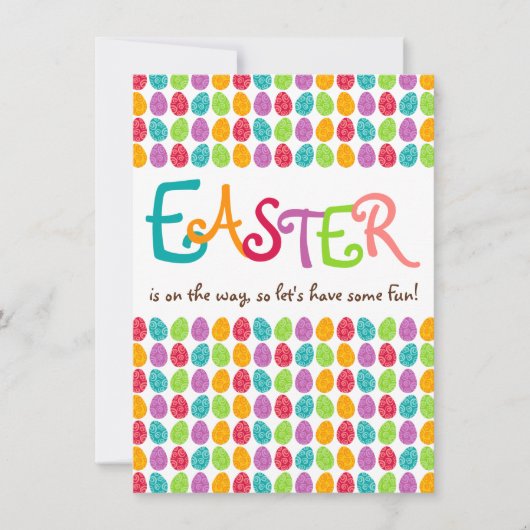 Paaseieren Kaart (Voorkant)