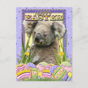 Paaseieren koekjes - Koala Feestdagenkaart