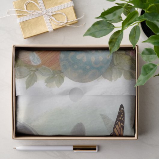 Paaseieren Konijn en Vlinder Tissuepapier (Geschenk)