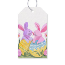 paaseieren konijnen | pastelkleurige Waterverf