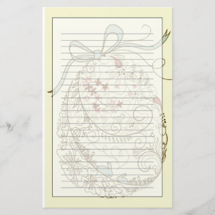 Paaseieren met Floral Elements Briefpapier