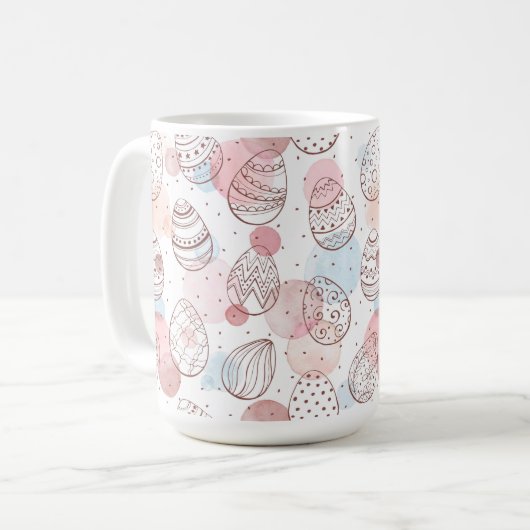 Paaseieren — Mok koffie (Voorkant links)