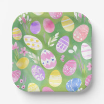 Paaseieren | Mooie Pastel Waterverf Eierspel