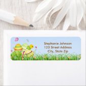 Paaseieren Paasadreslabel Etiket (Insitu)